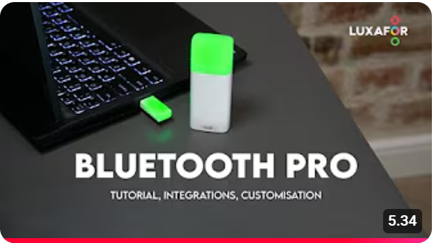 Video - Luxafor BLUETOOTH PRO setup